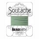 Beadsmith polyester soutache cord 3mm - Mint